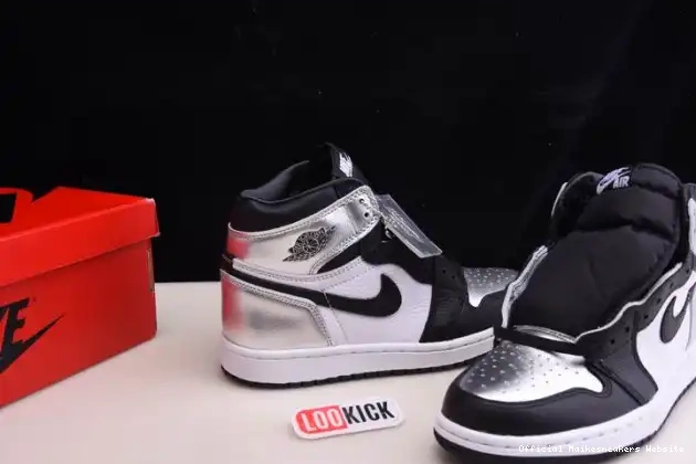 Official Maikesneakers HIGH TOE JORDAN SILVER WMNS OG 1 AIR CD0461-001 0328